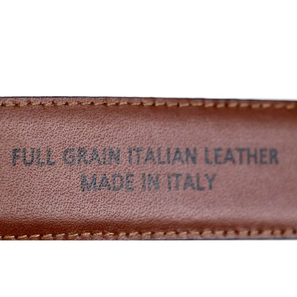 Men's Wearhouse BROWN GENUINE LEATHER 1 1/8